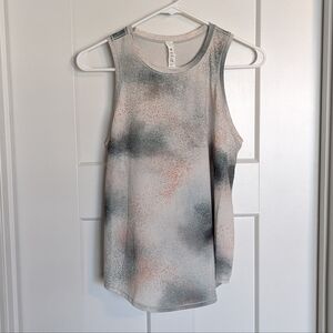 Lululemon Sculpt Tank - Multi Color White, Orange, Green sz 6